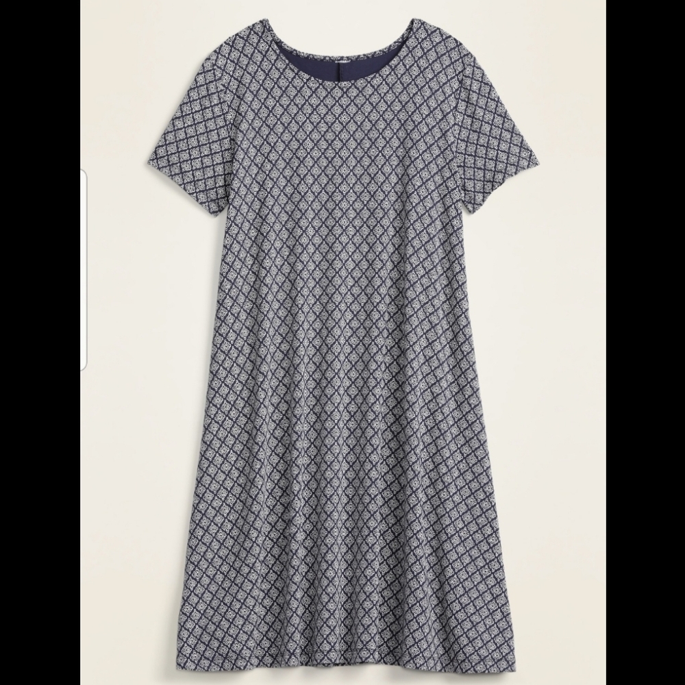 NEW WITH TAGS Old Navy short sleeve flowy dress